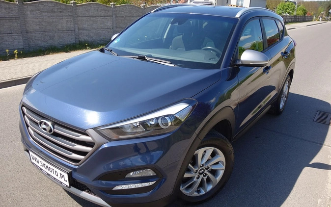 Hyundai Tucson cena 67900 przebieg: 153324, rok produkcji 2017 z Muszyna małe 704